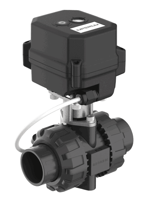 Dosatron IC100NCS24VAC 1" Imperium Pro Line Ball Valve