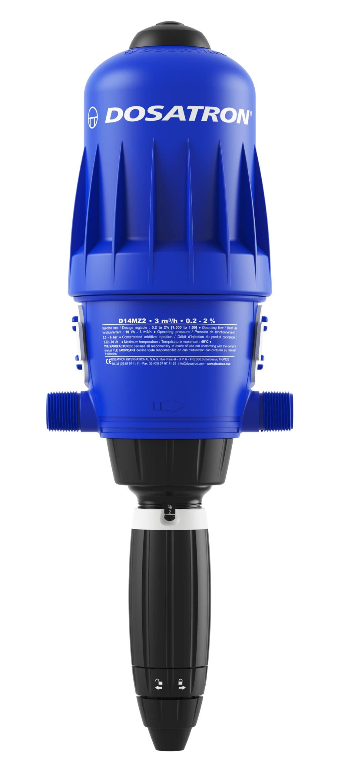 Dosatron D14MZ2VFII 14 GPM Dosing Pump