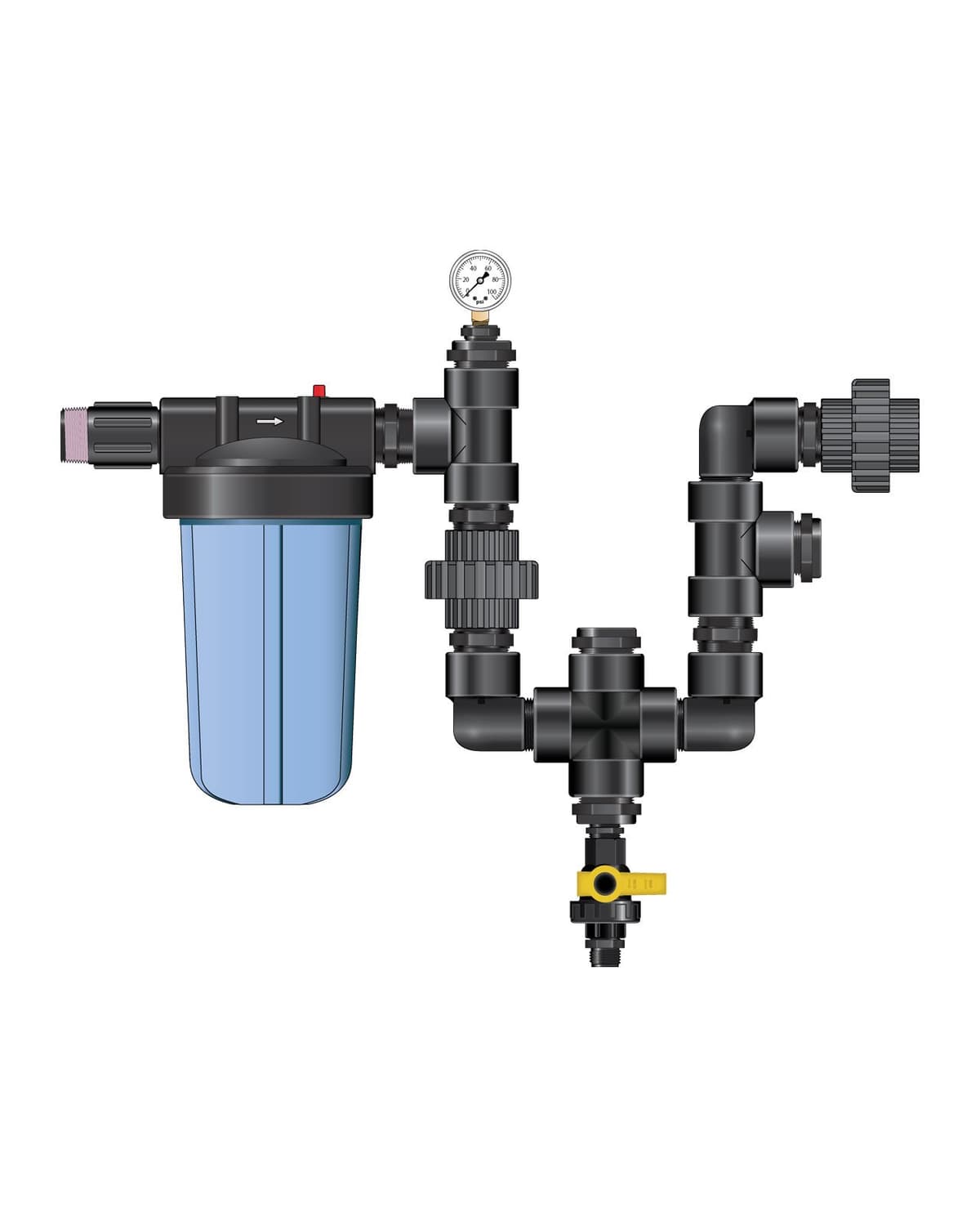 Hi-Flo No-Monitor Kit - Water-Powered Nutrient Delivery System - Image 1