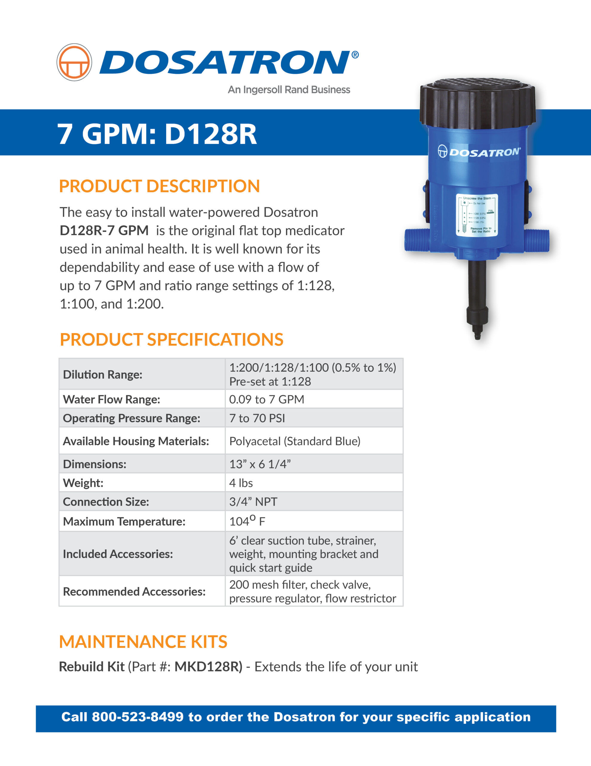 Specification Sheet