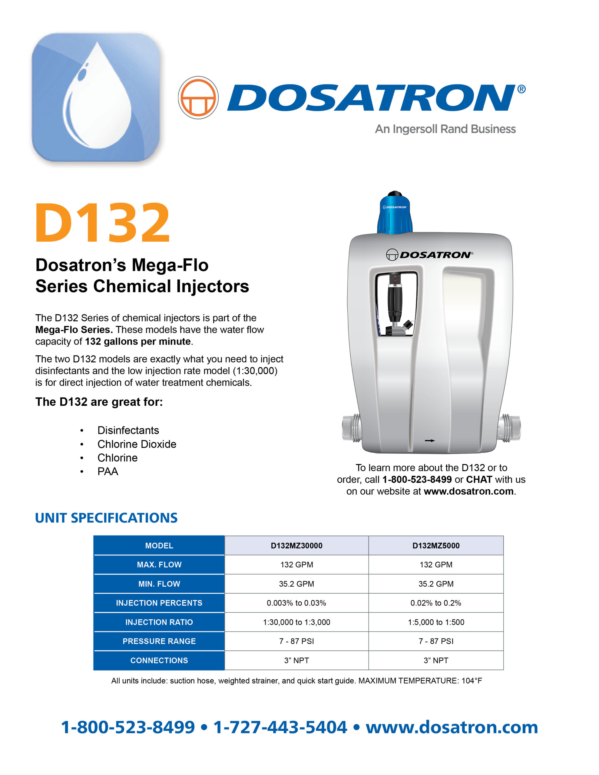 Water Treatment Flyer
