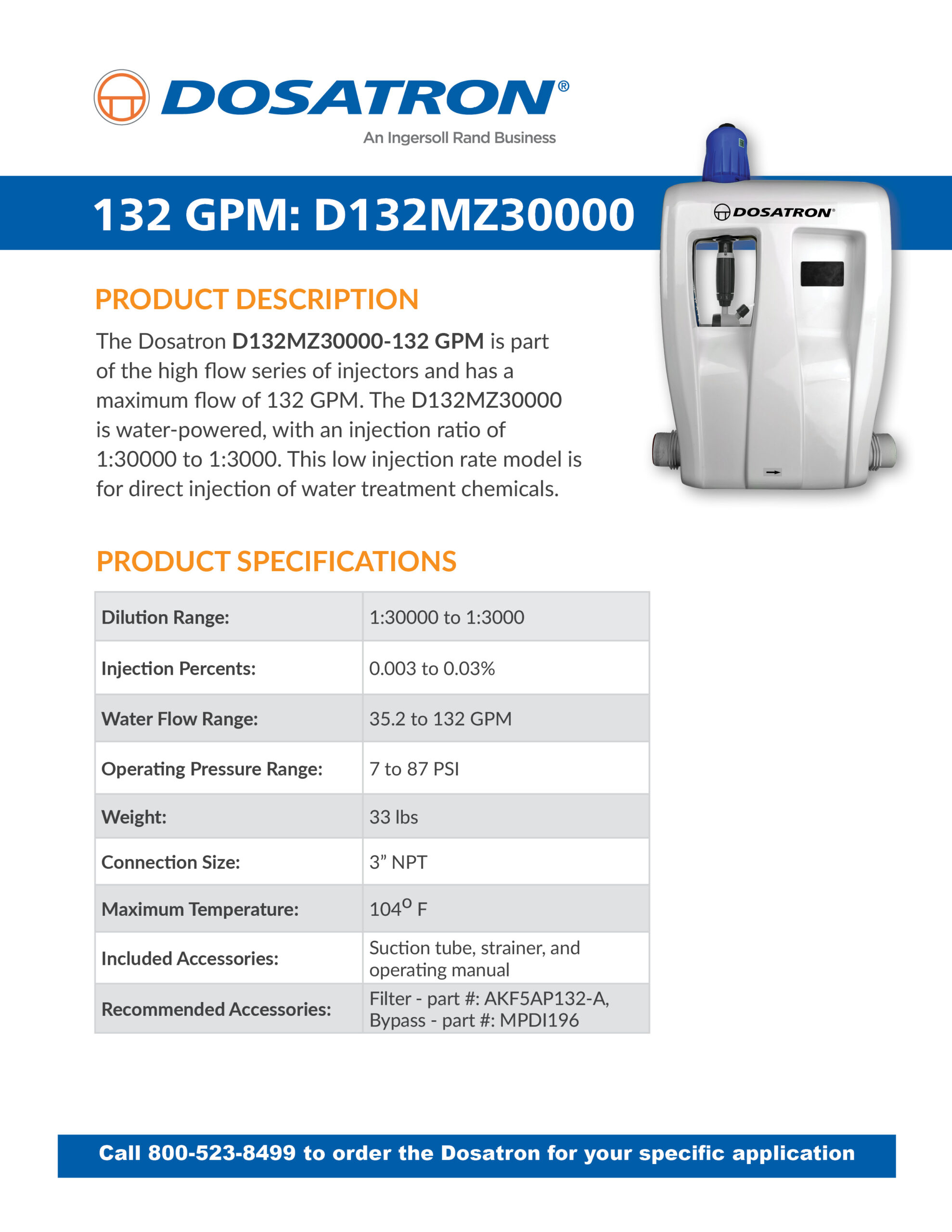 Specification Sheet