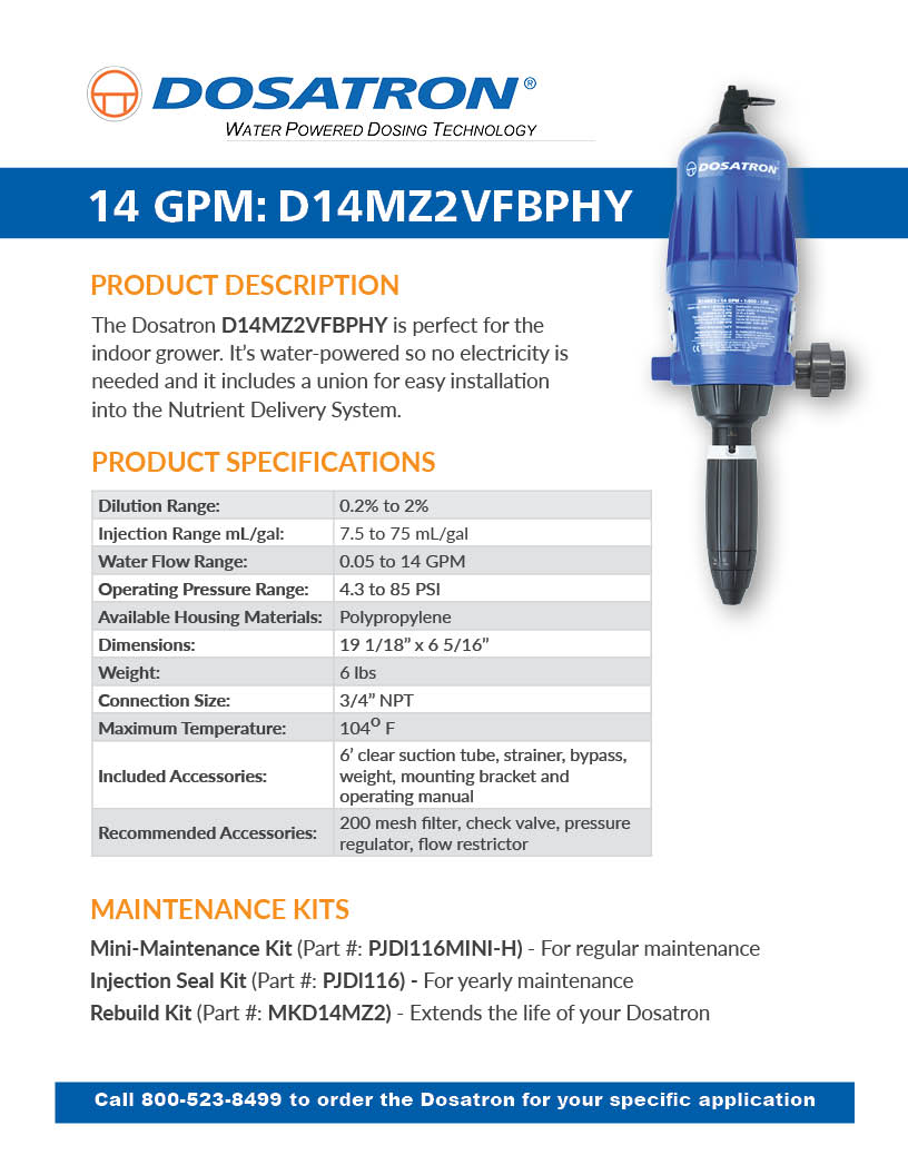 Specification Sheet