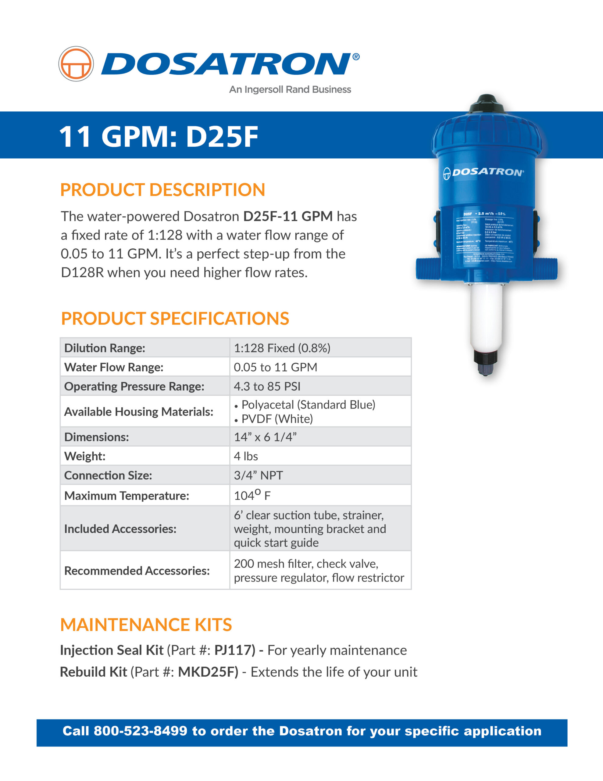 Specification Sheet