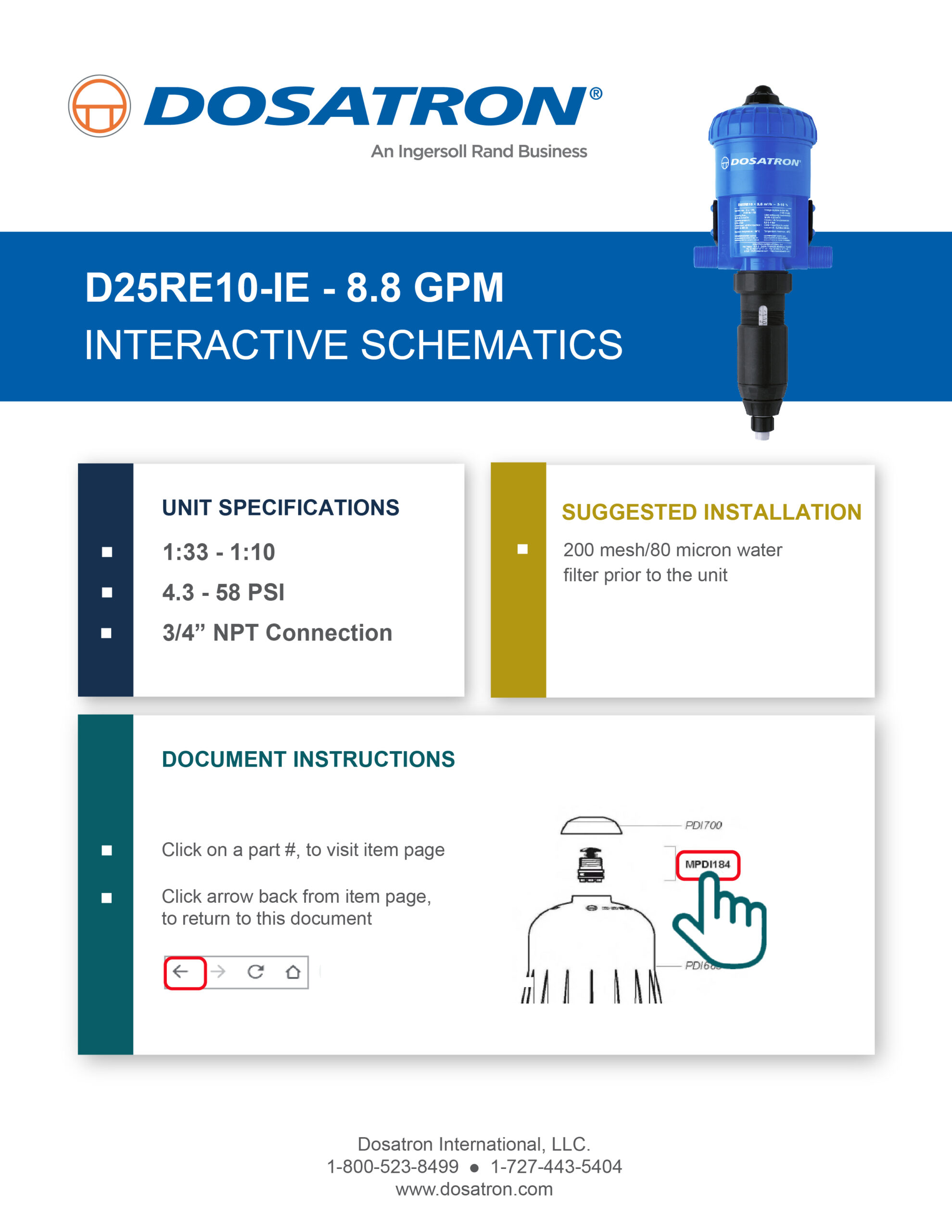 Interactive Schematics Side Inject