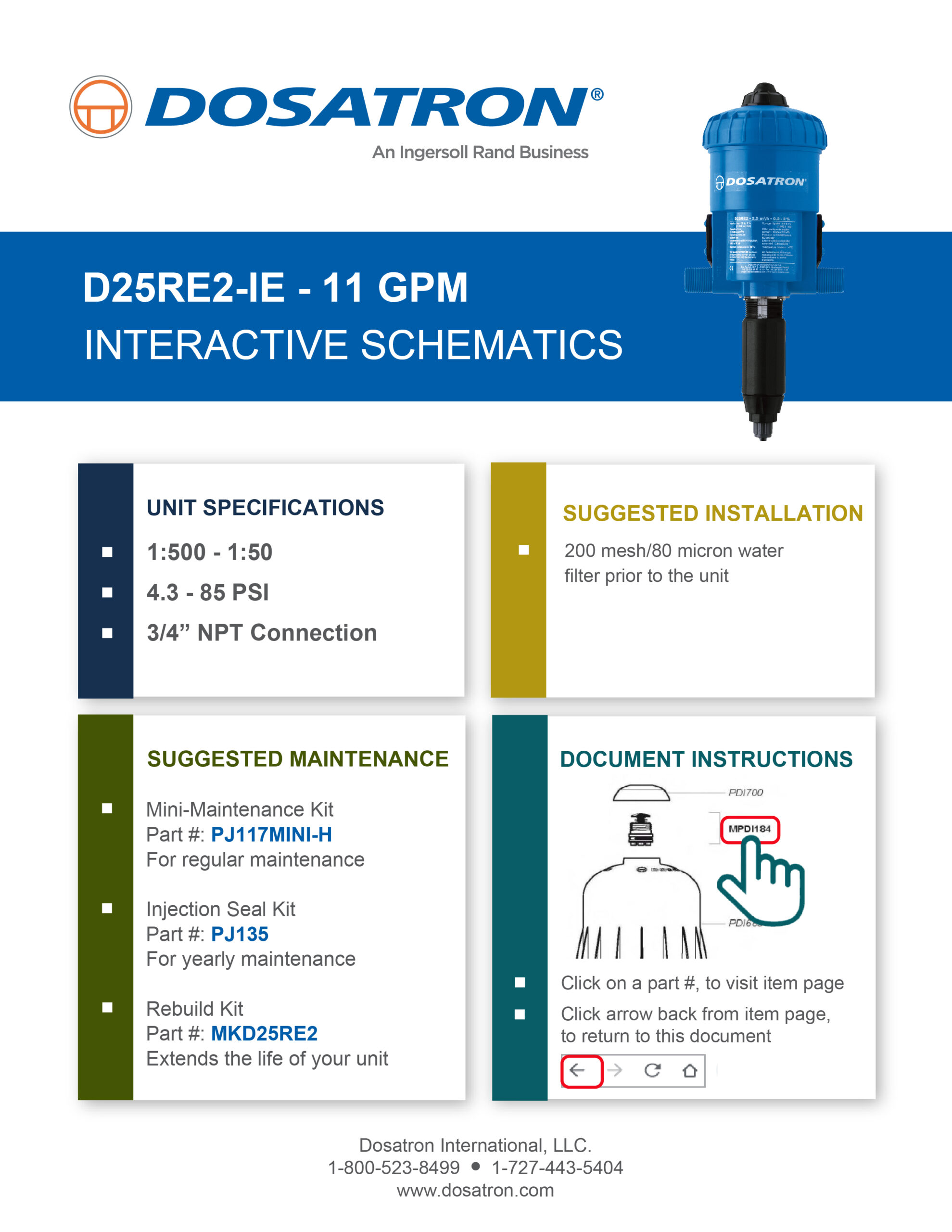 Interactive Schematics Side Inject
