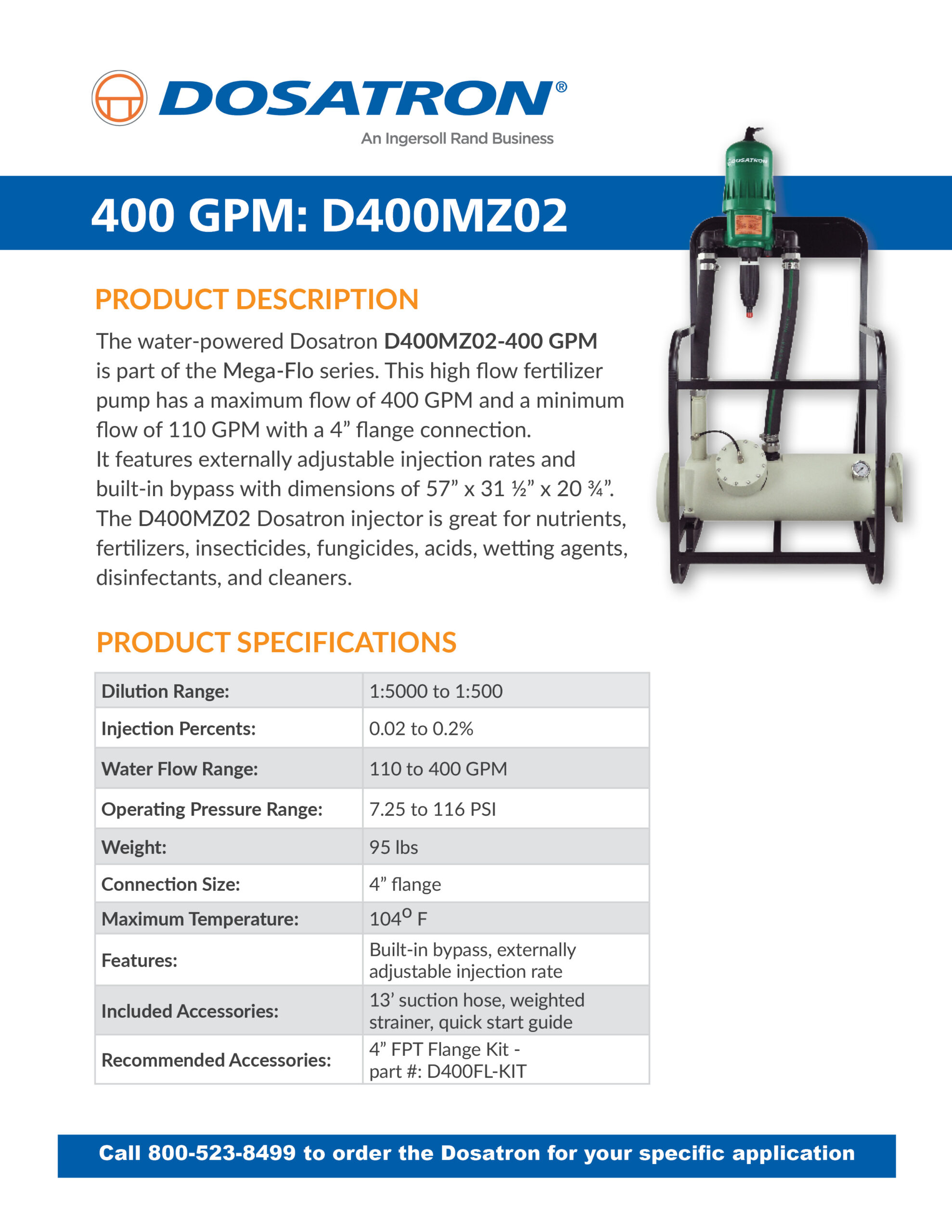 Specification Sheet