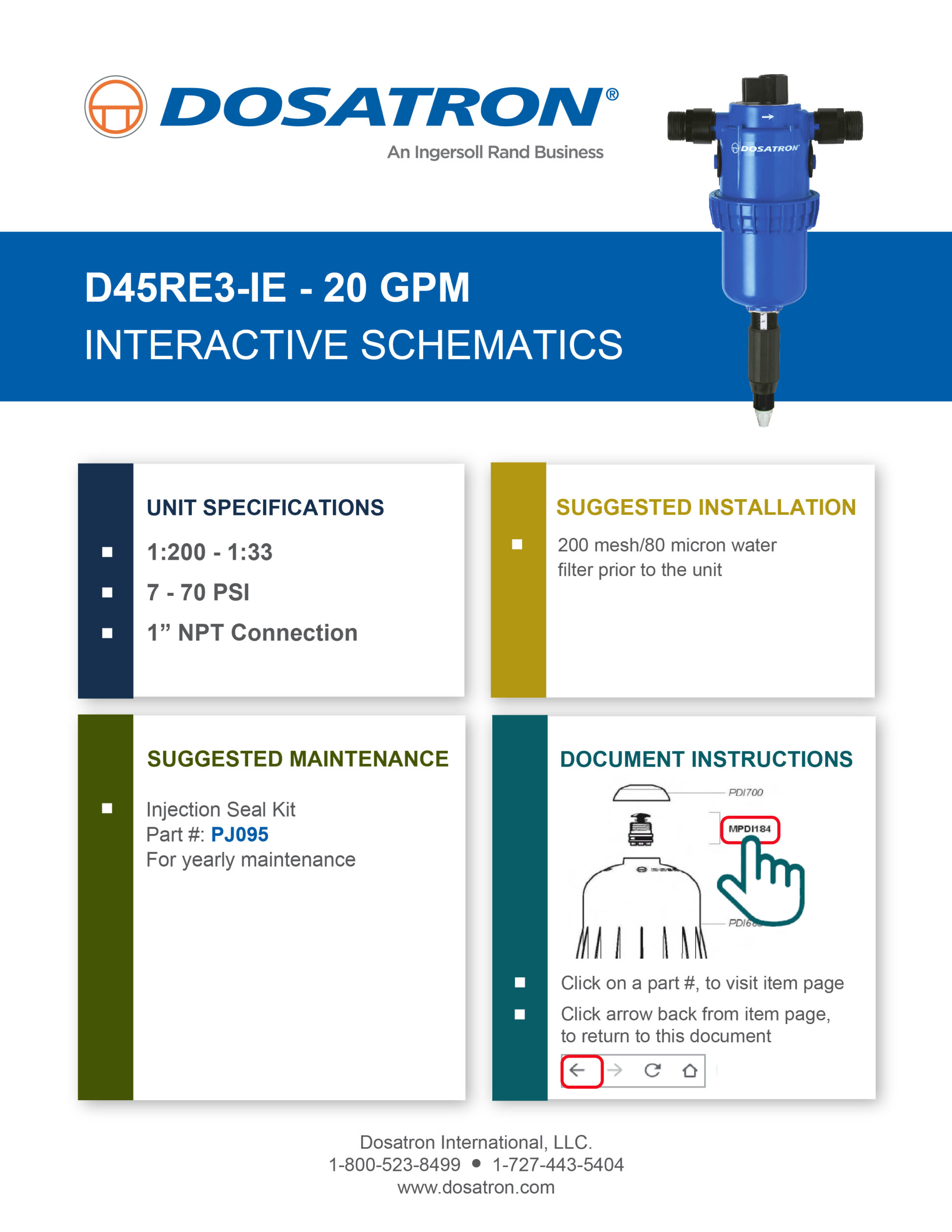 Interactive Schematics Side Inject