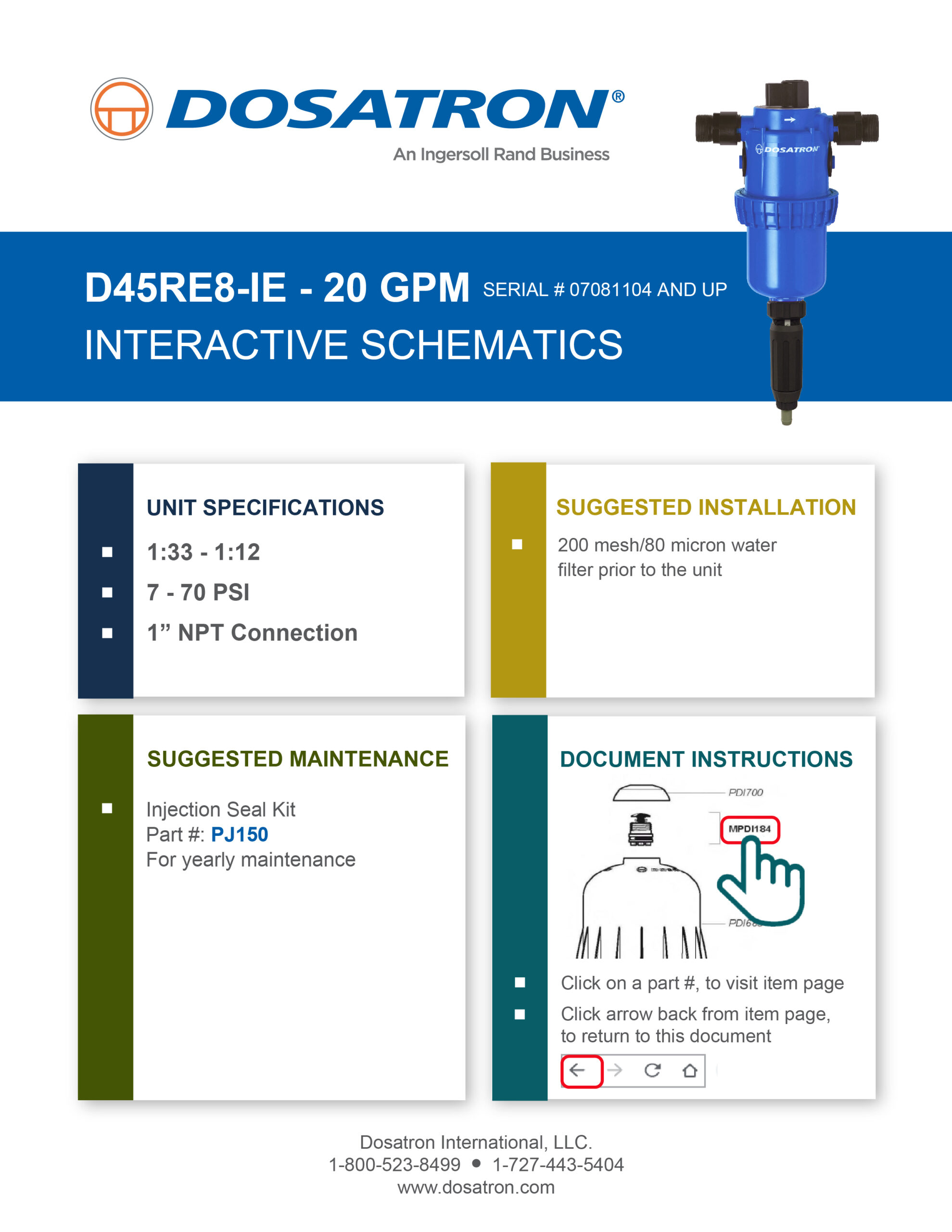 Interactive Schematics Side Inject