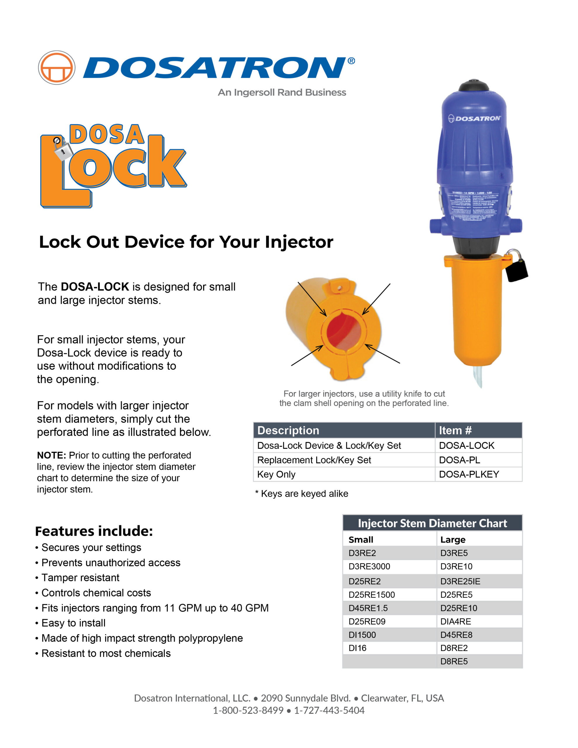 Dosa Lock Flyer
