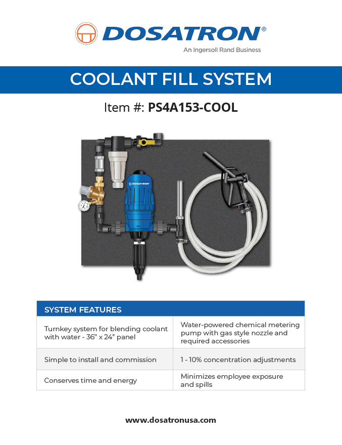 COOLANT FILL SYSTEM