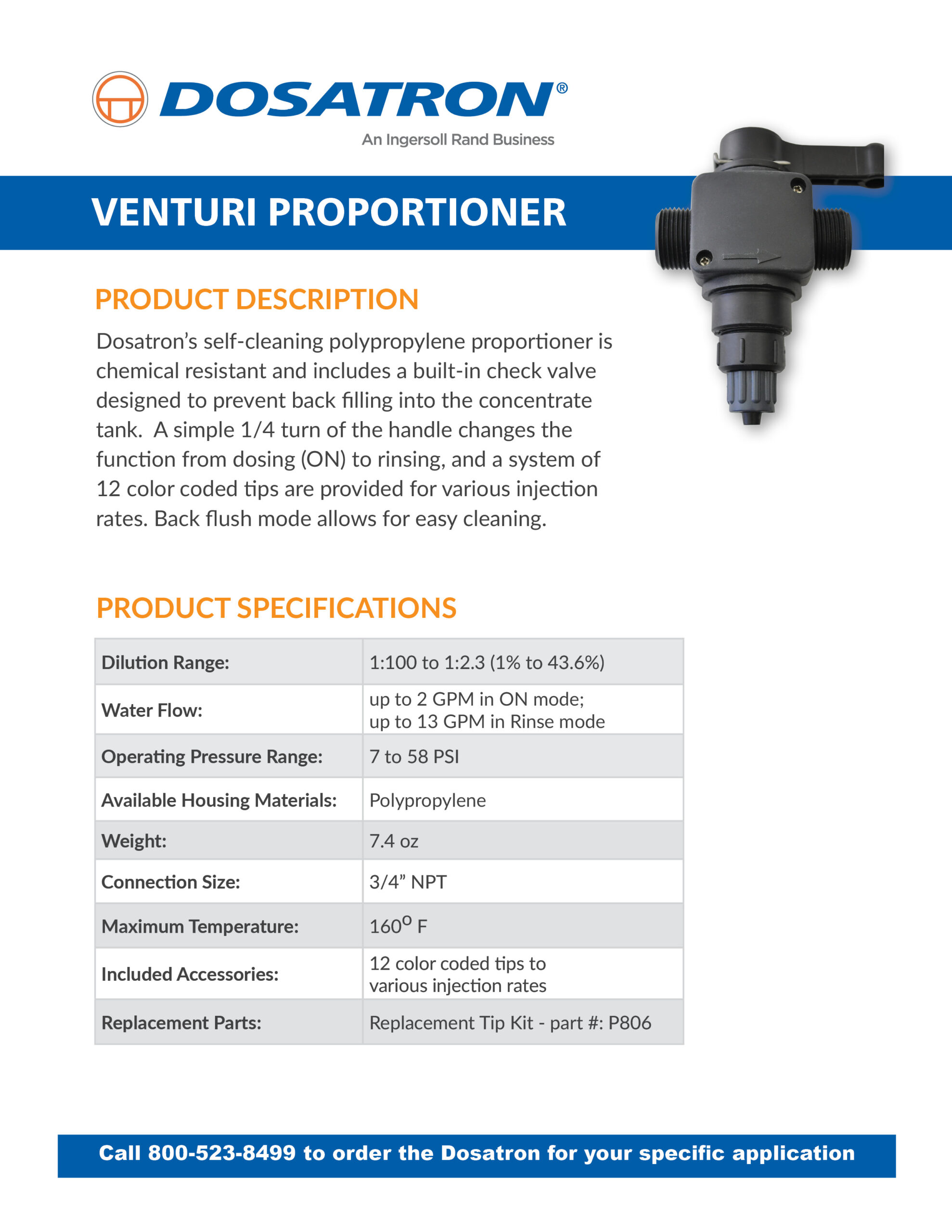 Specification Sheets
