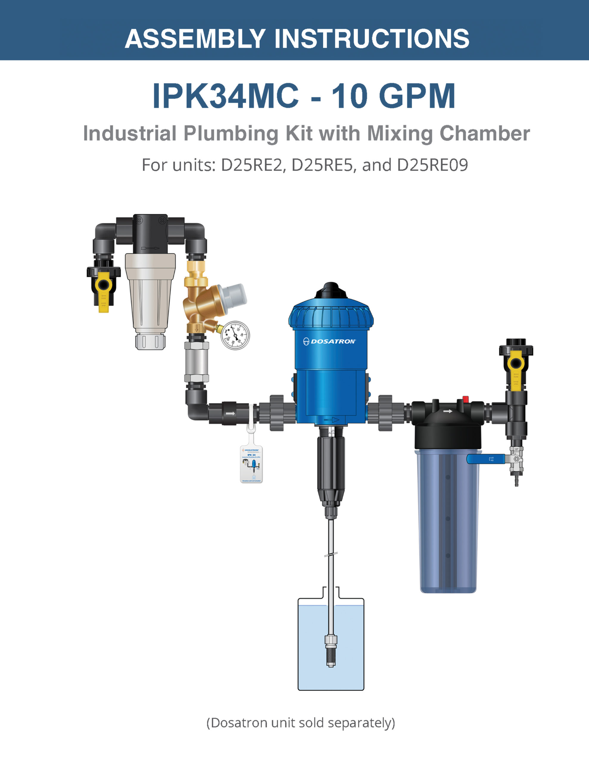 IPK with Mixing Chamber - Assembly Instructions