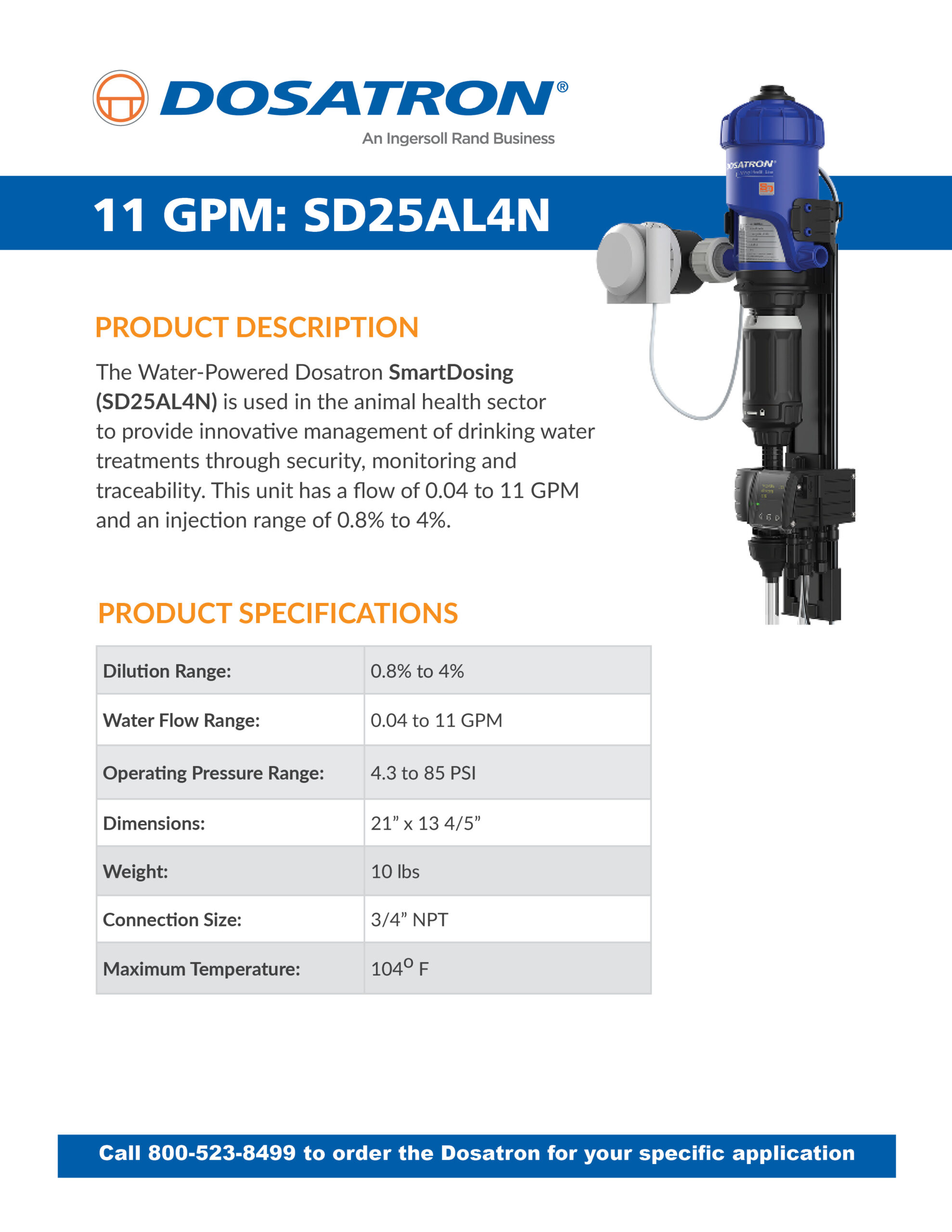 Specification Sheet