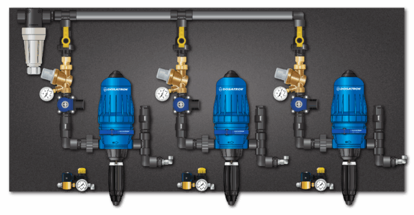 Triple Unit Carwash Chemical Blending System with D14MZ2VFDII