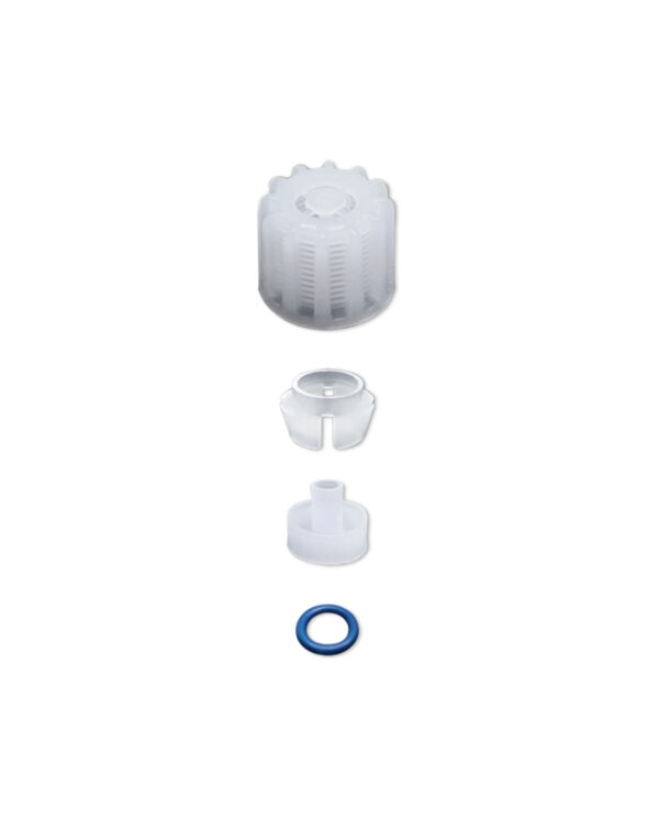Discharge and Suction Valve Replacement Tube Fittings - Nipple, Tube Nut, and O-Ring Kit, 1 - 15 LPH