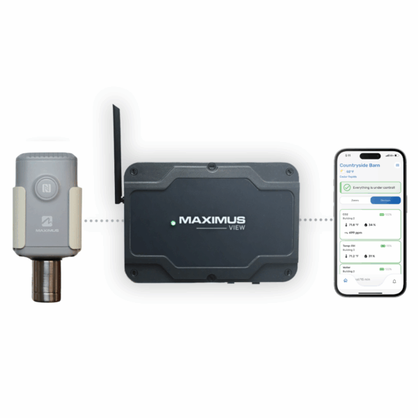 MAXIMUS Wireless CO₂, Temperature and Humidity Sensor - Image 2